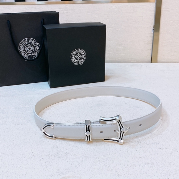 ★クロムハーツ★ Belted Belt CH Logo Silver Ring Chrome Hearts BELTED CH SML Belted CH Logo Small Silver Ring